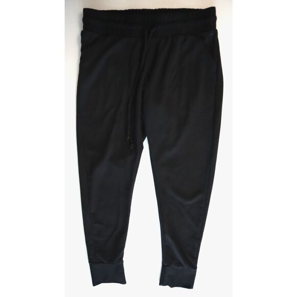 FP Movement x Free People OB768595 Women's Sz M Black Sunny Skinny Sweatpants - Picture 1 of 16